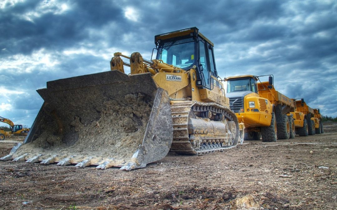 Photo of a large bulldozer