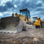 Photo of a large bulldozer